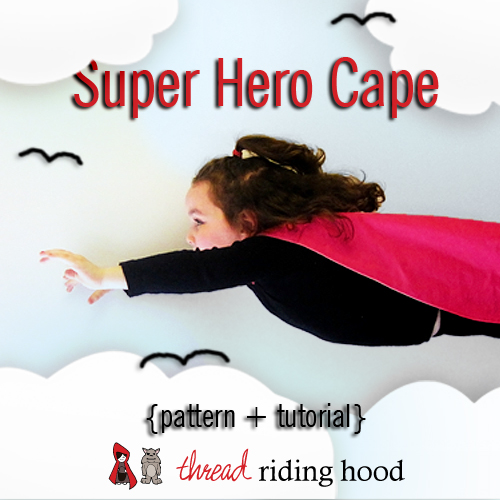 SewCanShe - Super Hero Cape Tutorial