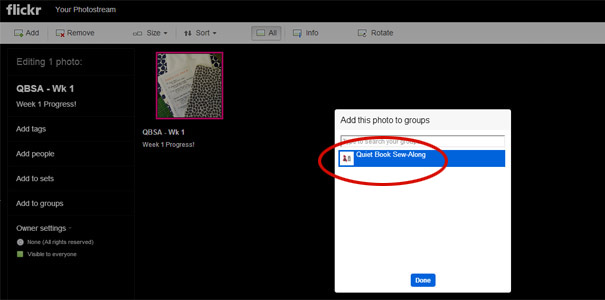 Join a Flickr Group: Step 11