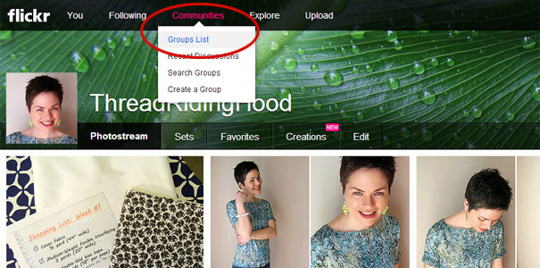 Join a Flickr Group: Step 16