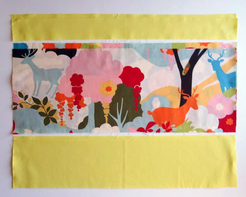 Fat Quarter Skirt Tutorial - Cut Fabric