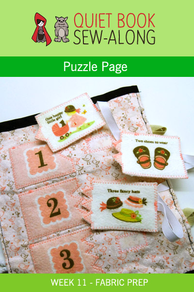 Thread Riding Hood - Quiet Book Sew-Along Wk 11