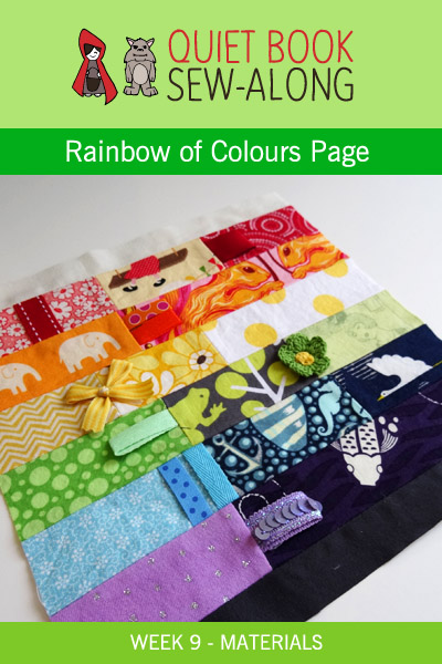 Thread Riding Hood - Quiet Book Sew-Along Wk 9