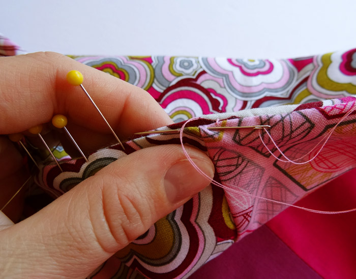 Lovelorn Mini Quilt - Step 16