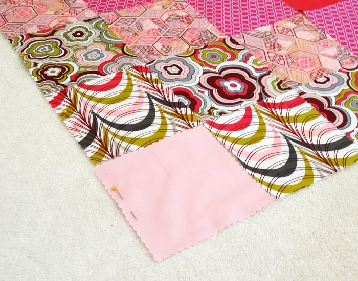 Lovelorn Mini Quilt - Step 2