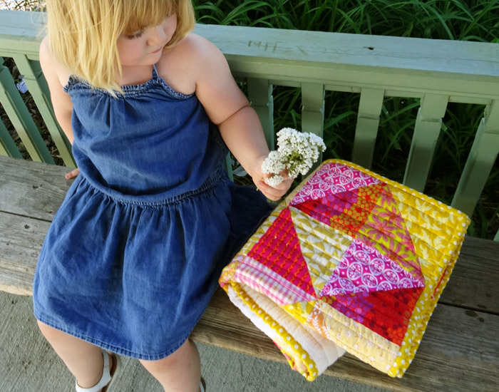 Thread Riding Hood - Heart Mini Quilt