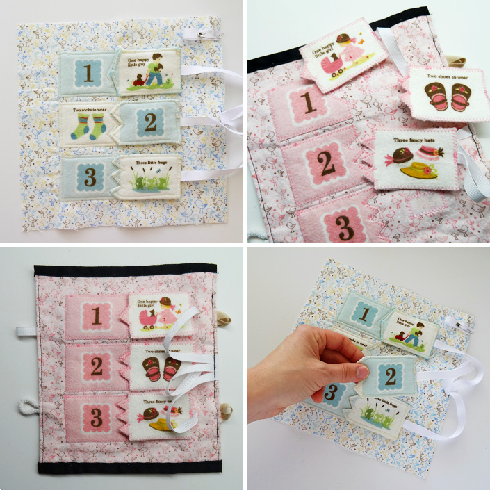 Thread Riding Hood - Quiet Book Sew-Along Puzzle Page