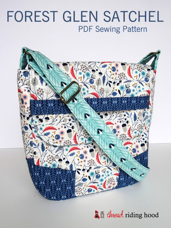 Forest Glen Satchel PDF Pattern from Thread Riding Hood