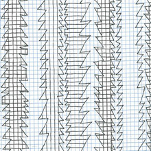 Doe - Blue - Zig Zag Blue