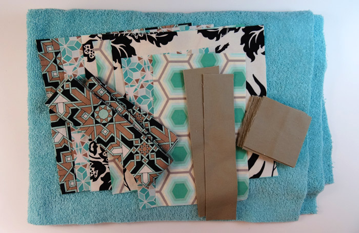 Quilted Dish Mat Tutorial: Materials