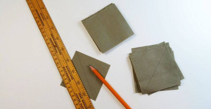 Quilted Dish Mat Tutorial: Prep Step 2