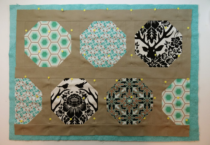 Quilted Dish Mat Tutorial: Quilt Step 1