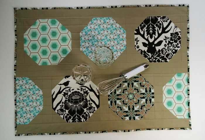Quilted Dish Mat Tutorial: Finshed