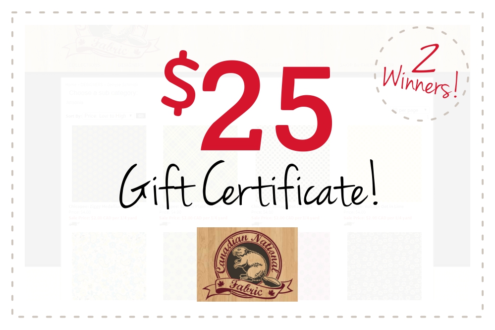 Canadian National Fabric Giveaway