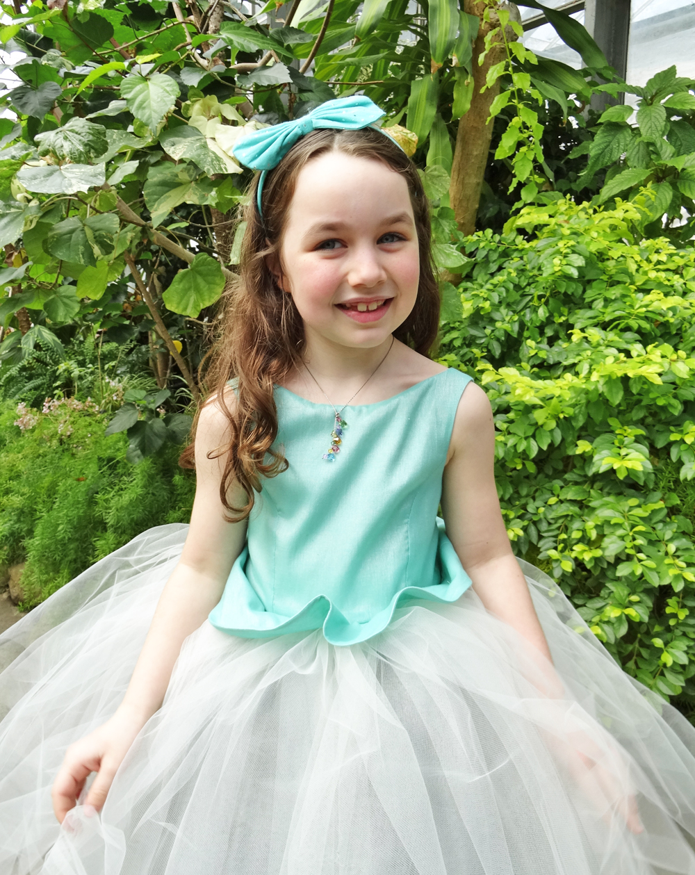 TRH - Blue Violette Dress - Front View