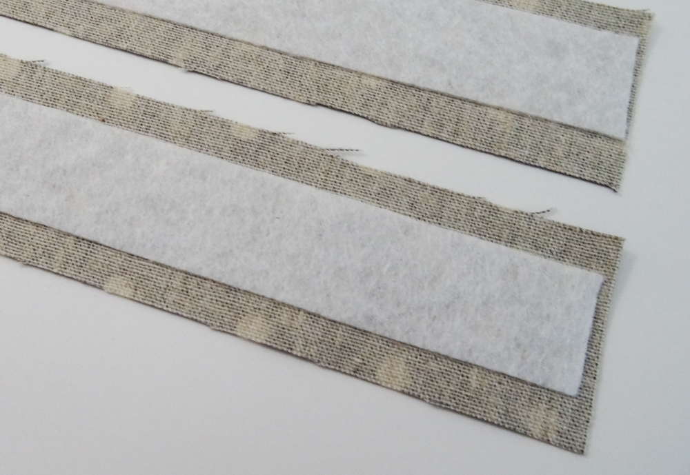 Divided Tote Strap Fused Fleece