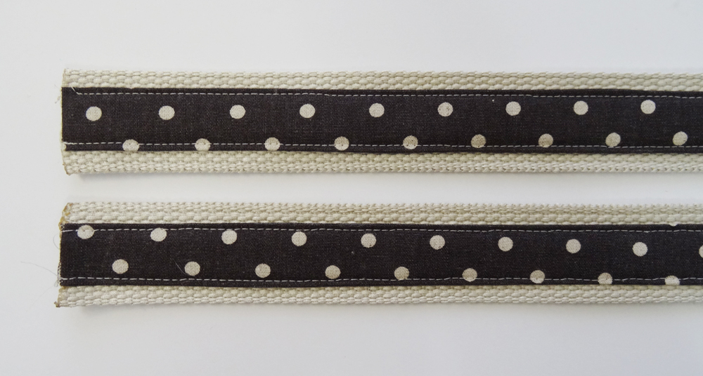 Divided Tote Strap Top-Stitched