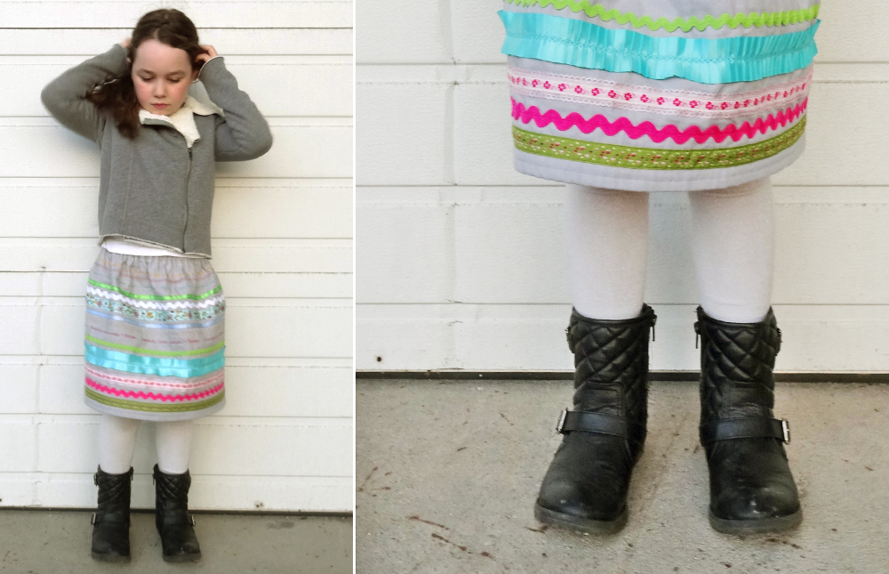 - Gathered Skirt - Closeup