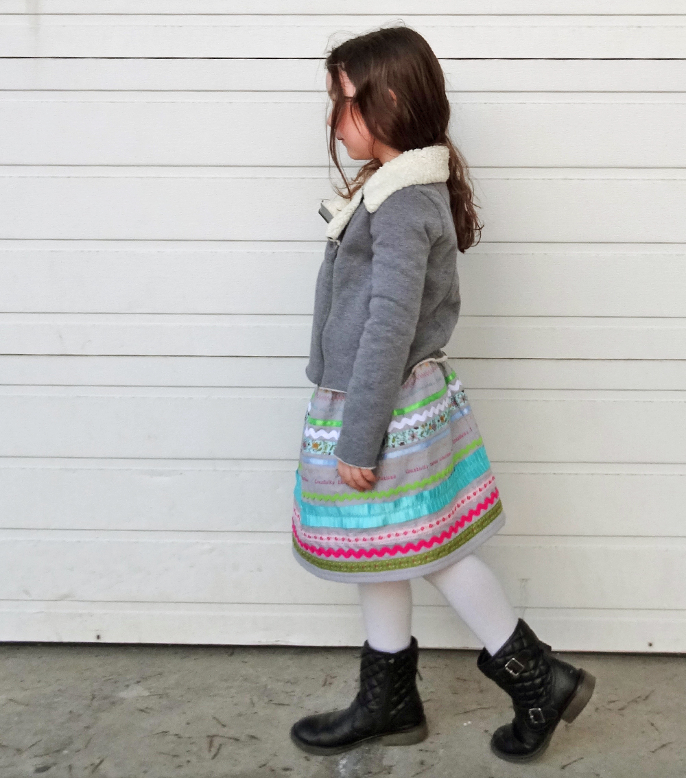 - Gathered Skirt - Side View