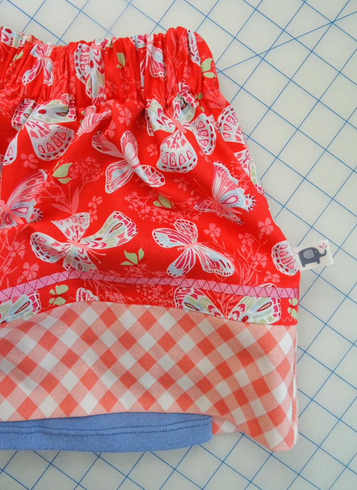 Butterfly Skirt with Zigzag and Shorties