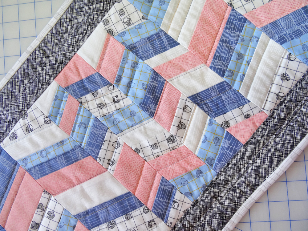 Carolyn Friedlander Herringbone Runner Front