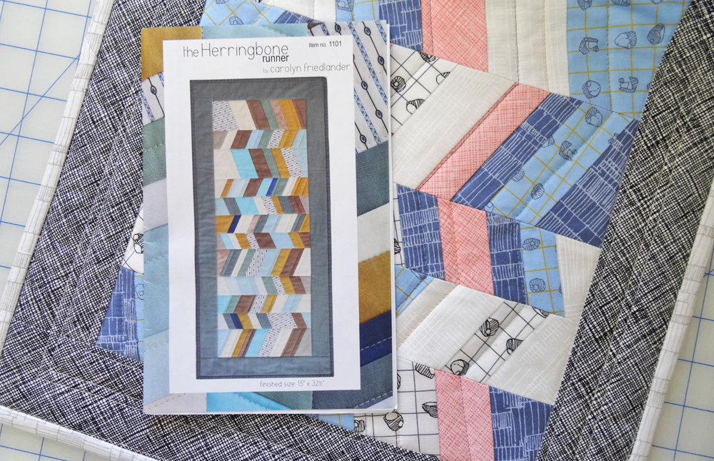 Carolyn Friedlander Herringbone Runner Pattern