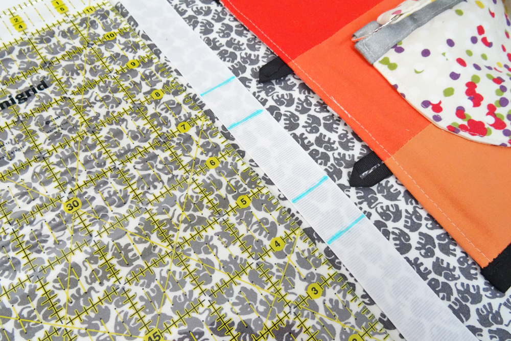 Quiet Book - Inside Cover - Step 1