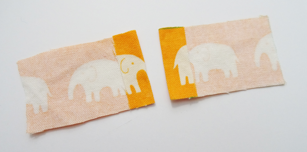 Quiet Book - Velcro Tab - Step 2