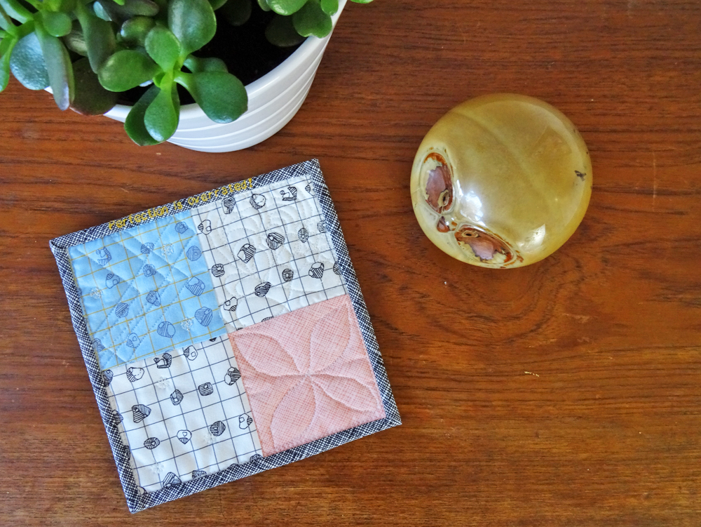 Quilted Mug Rug