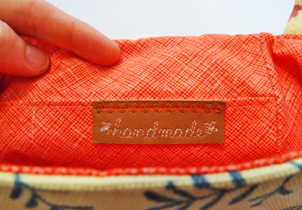 Skyline S7 - Leather Stitched Handmade Label
