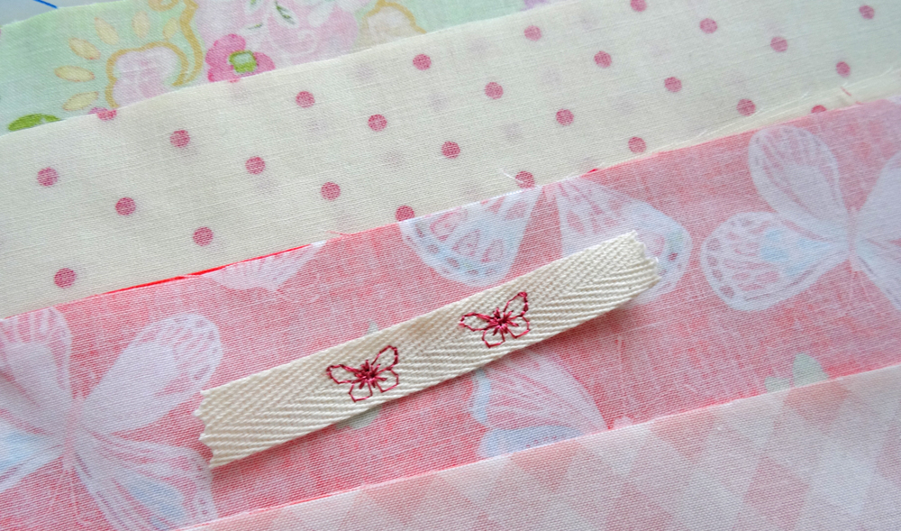 Stitch Composer Butterfly on Fabric