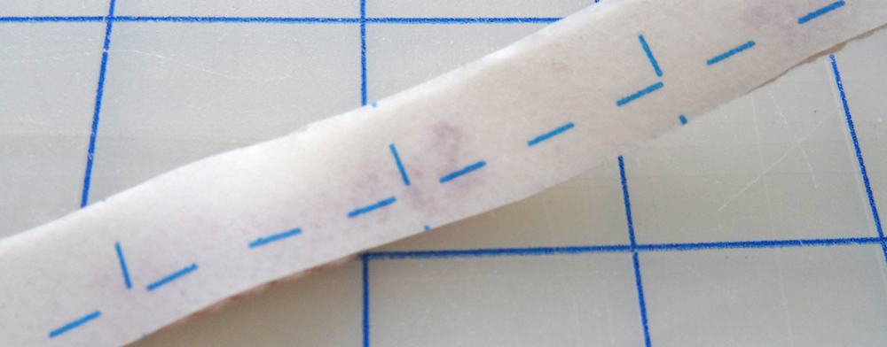 Stitched Name Labels with Fusible Web
