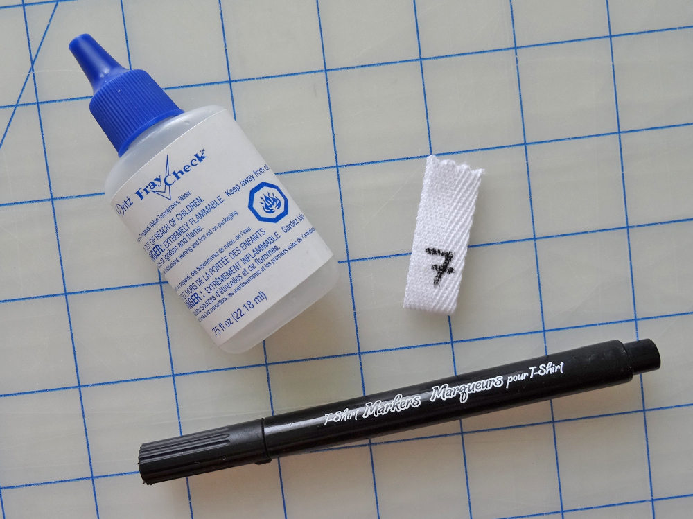 Twill Tape & Fabric Marker Label Idea