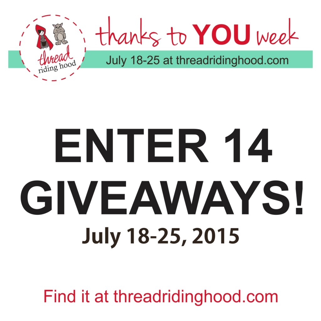 Thread Riding Hood - 4th Blogiversary Giveaway Event