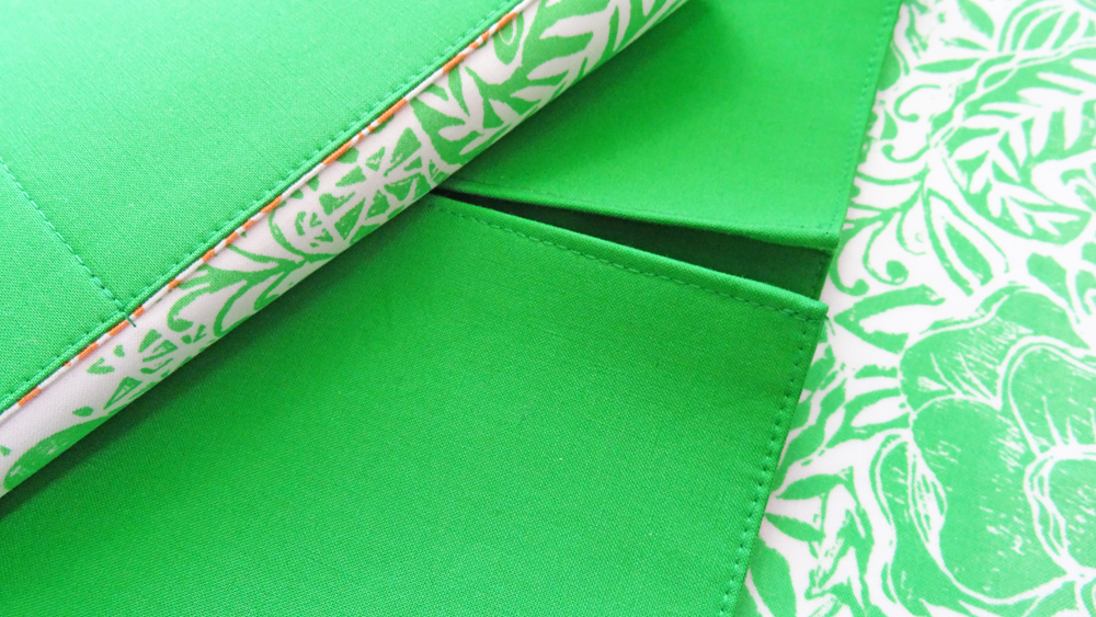 Maker's Tote Progress - Pockets!