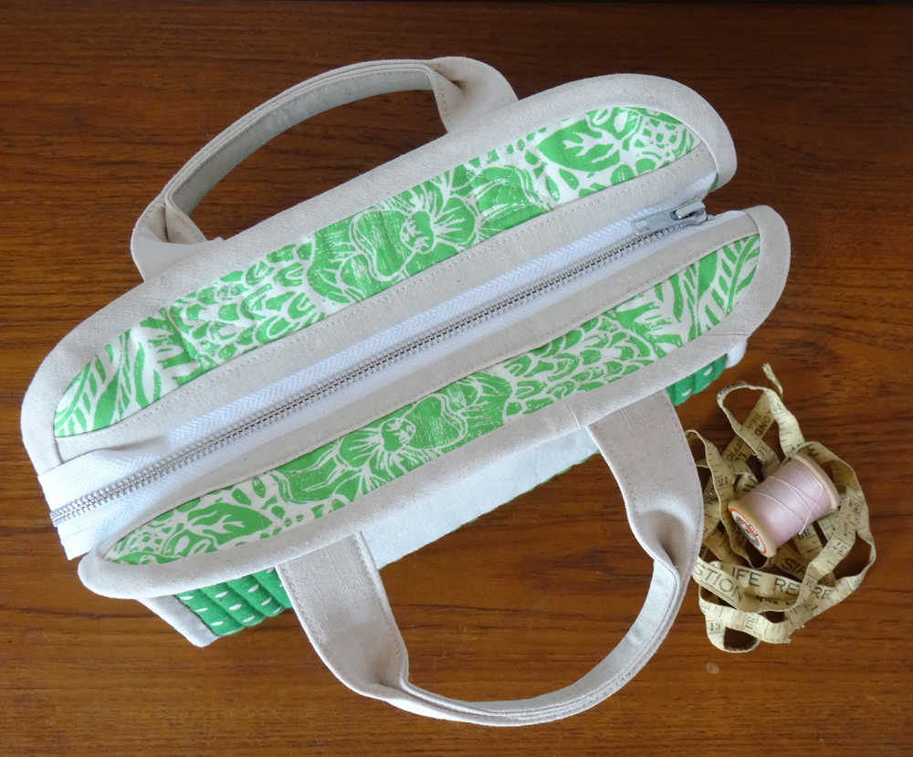 Makers Tote - Top View Closed