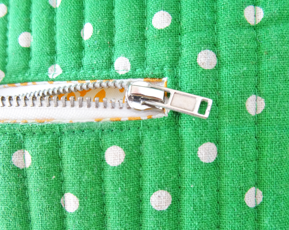 Re-Purposed Metal Zipper