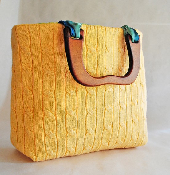 Sweater Tote Bag