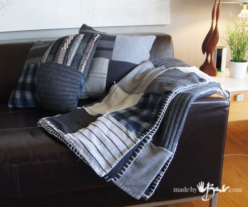 UpCycled Sweater Quilt - Made by Barb